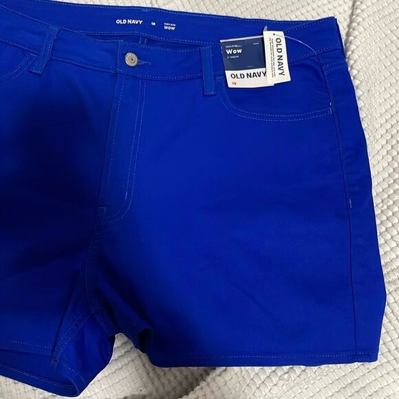NWT- Old Navy - 4, 12 & 18. High Rise 3” Inseam WOW Denim Short - Picture 7 of 9